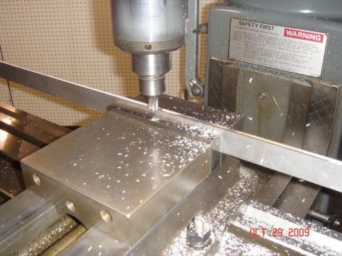 Milling radius on forward spar doublers