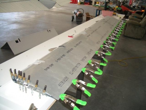 Top skin pulled down