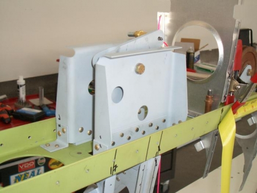 rivet aileron bellcranks