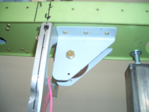 Rivet pulley brackets