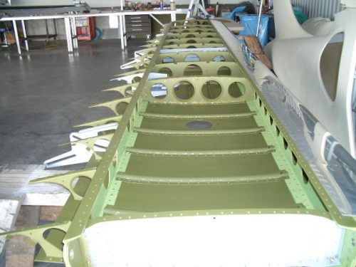 Quickbuild stage on sawhorse