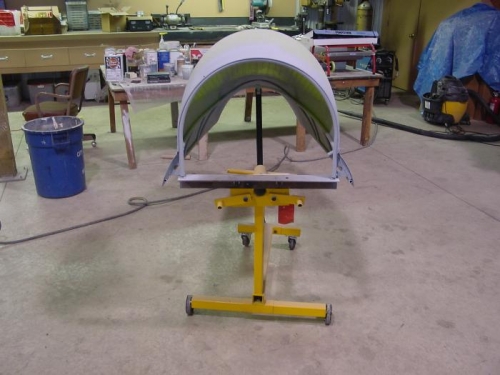 Canopy paint stand