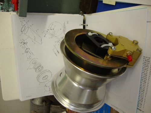 Wheel & brake assembly