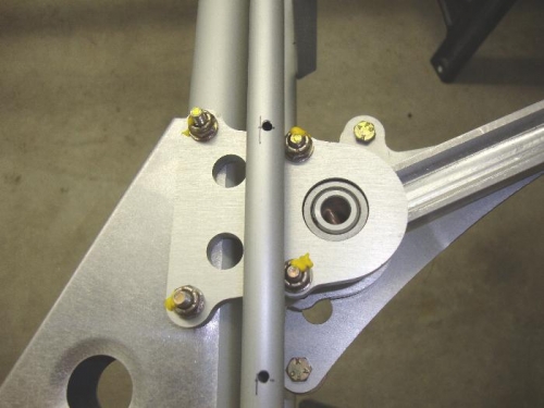 Nut hitting rib. Will have to reposition.