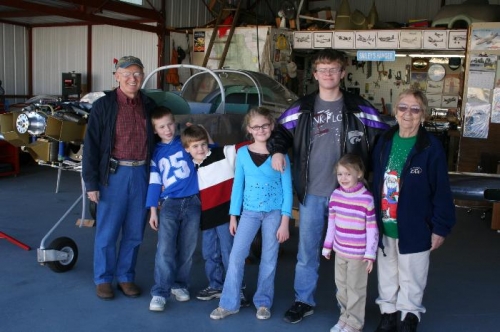 Family to hangar after Christmas