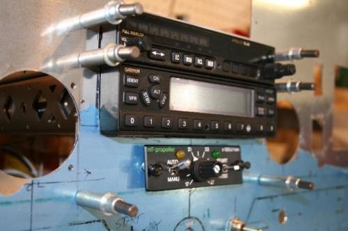 Clecoes for radio rack supports