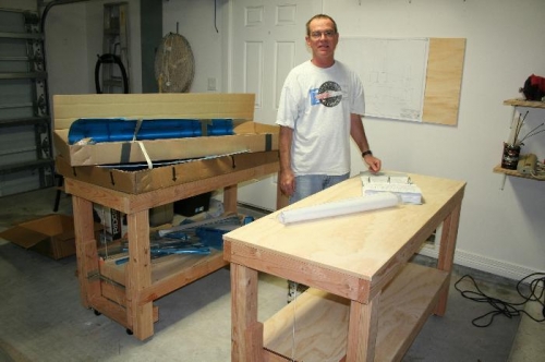 My work area and tables