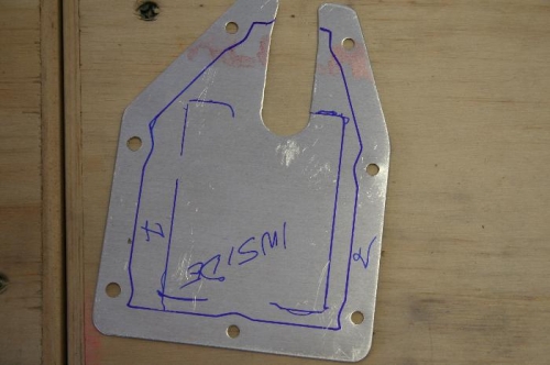 Access panel for servo