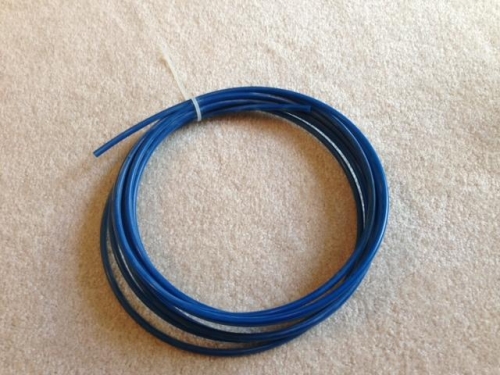 Blue tubing