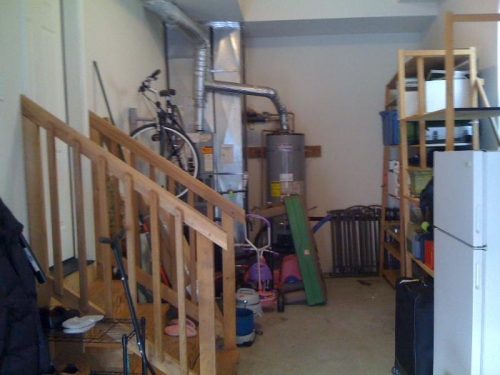 Storage area - Before