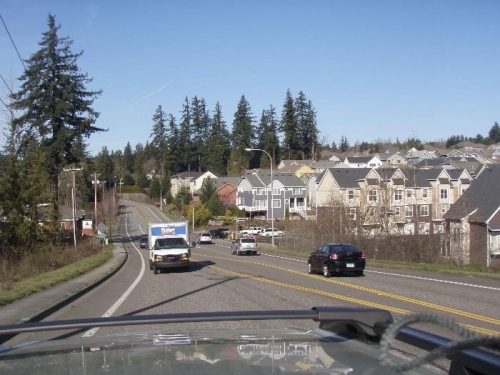 Alex driving the 16' truck!