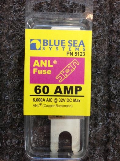 ANL fuse, 60 amp