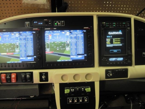 Avionics panel
