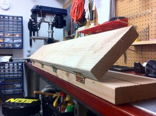 Brake, open and ready for use