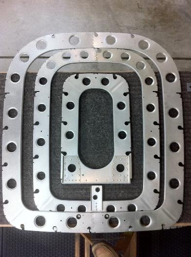 The bulkhead and frames