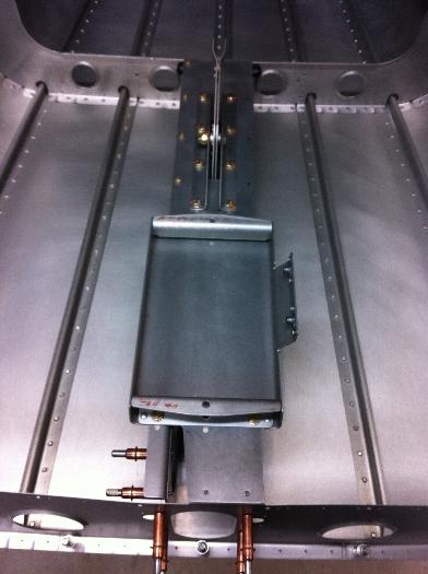 Battery mount and bellcrank