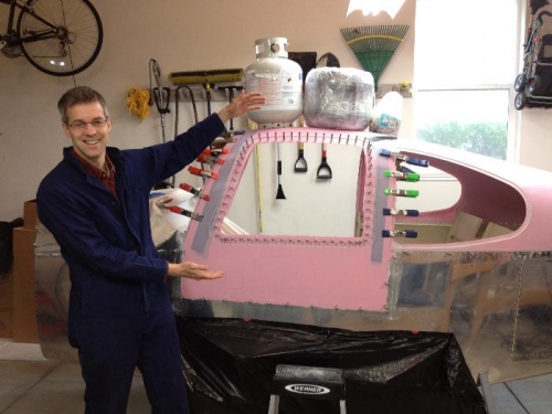 The left door halves curing