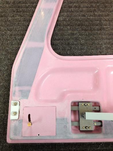 Passenger side custom door lock