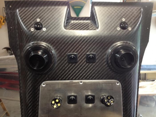 Forward area lights and vents