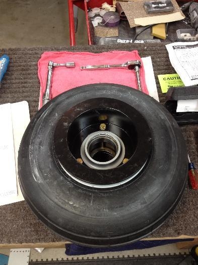 Grove wheel and brake disc