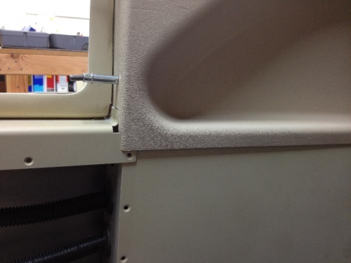 Fitting an interior panel