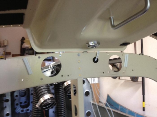 Ready for cabin cover/OH attachment to fuselage