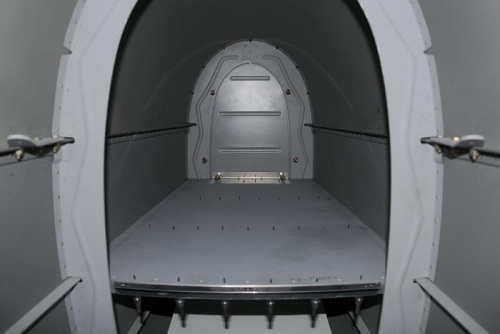 Bulkhead and aft baggage panel