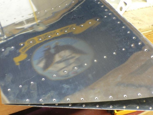 Added bonus of the NAVY Flag reflection