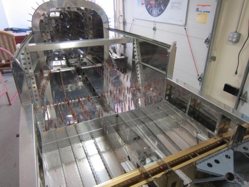 Seat pans and baggage floors