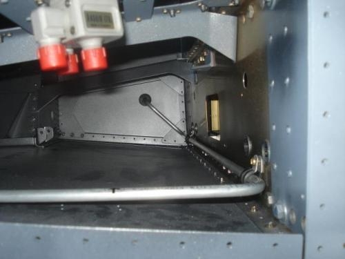 Right tank fuel line started