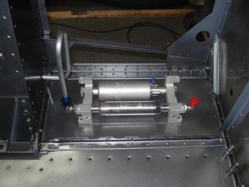 Boost pump fuel line fitted.