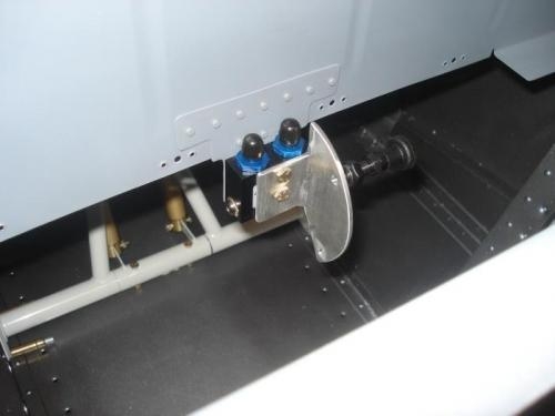 Parking brake in position