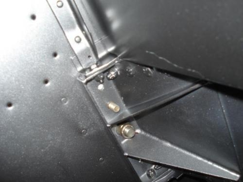 Through the weldment. 4 more to go.