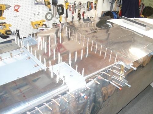 Left side bottom skins