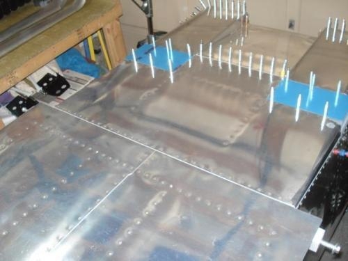 Front left and right bottoms skins