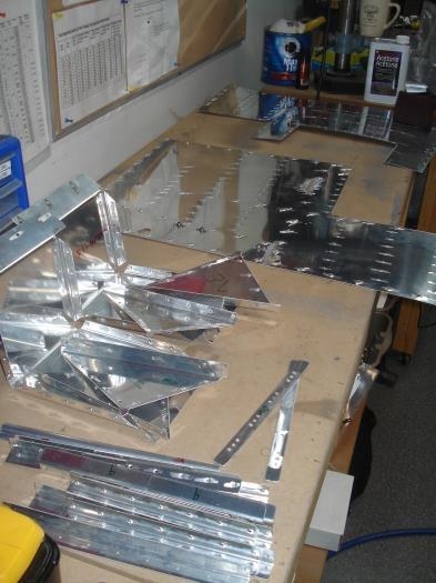 Deburred, dimpled, counter sunk.