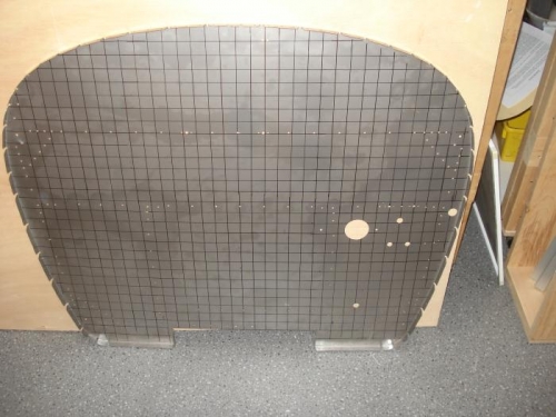 One inch square patern