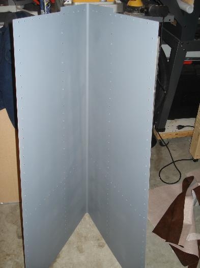 left side HS skin primed