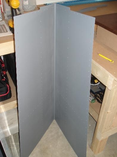 right side HS skin primed