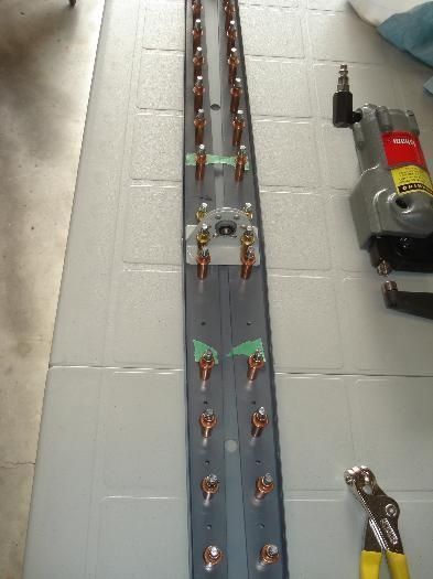 HS-609s clecoed to the HS-603s