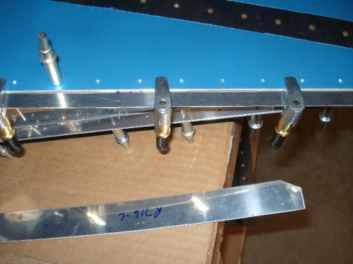 716 clamped in place