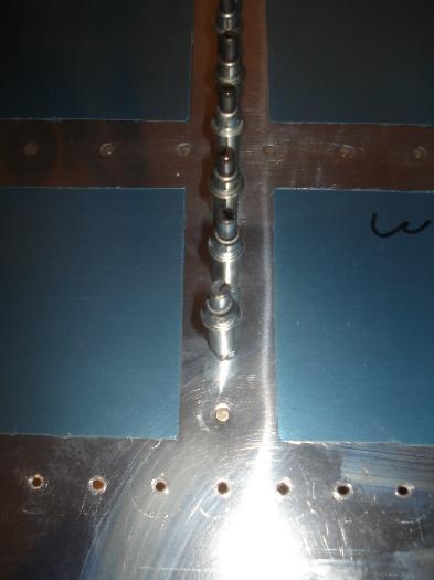 Rivet after cleaning