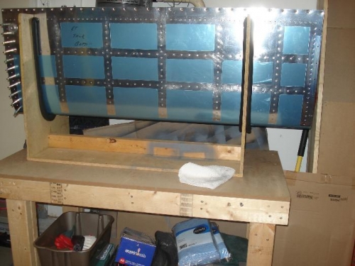 Right winf fuel tank.