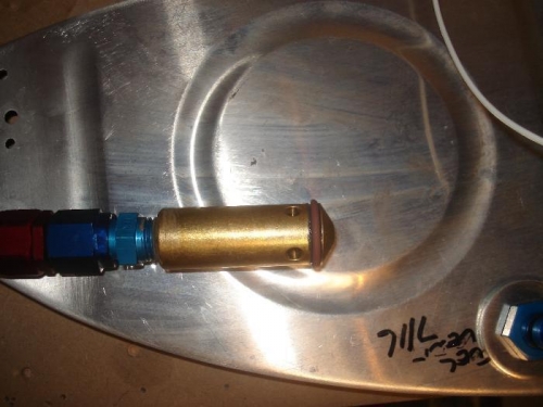 A little proseal on the ring of the flop tube