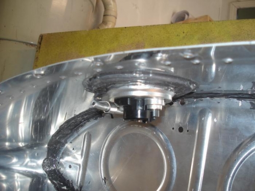 Vent line and fuel cap clip