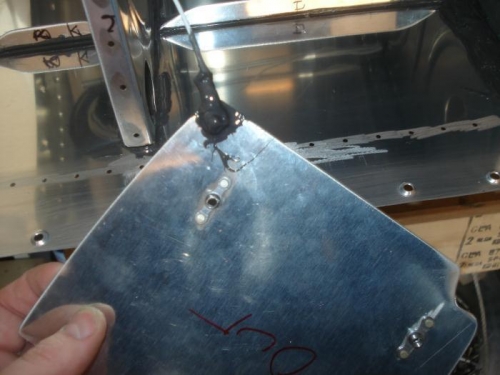 Outboard capacitive plate wire attached and prosealed