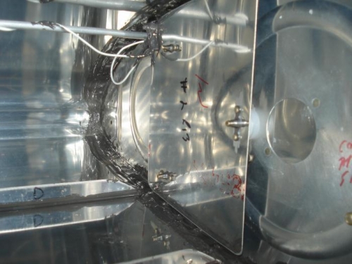 Inboard capactive plate installed.