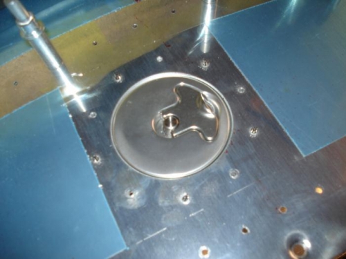 Drilled and clecoed in place.