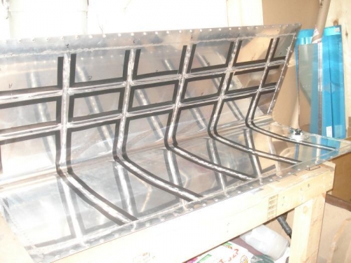 Electrical tape in place for scuffing