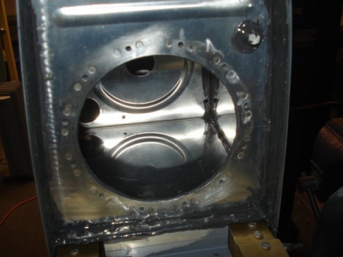 Scuffed and cleaned.